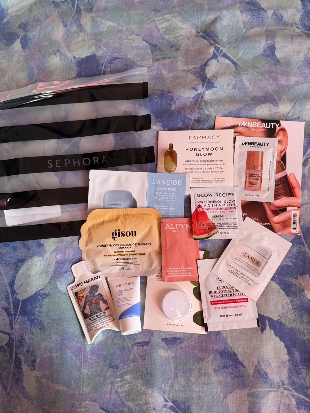 sephora skincare samples